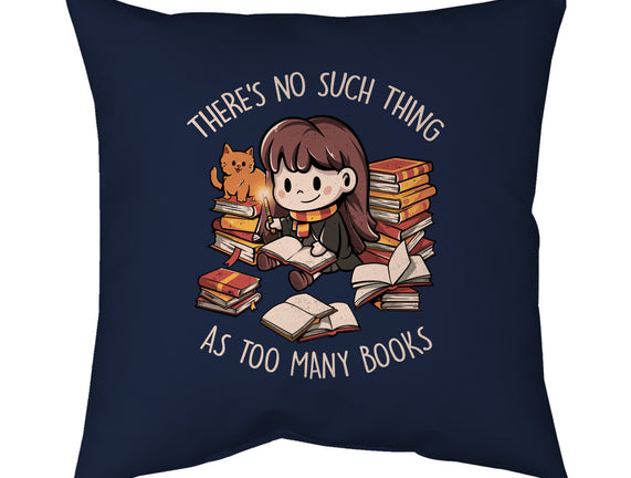 No Such Thing As Too Many Books
