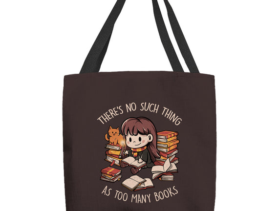 No Such Thing As Too Many Books