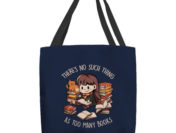 No Such Thing As Too Many Books