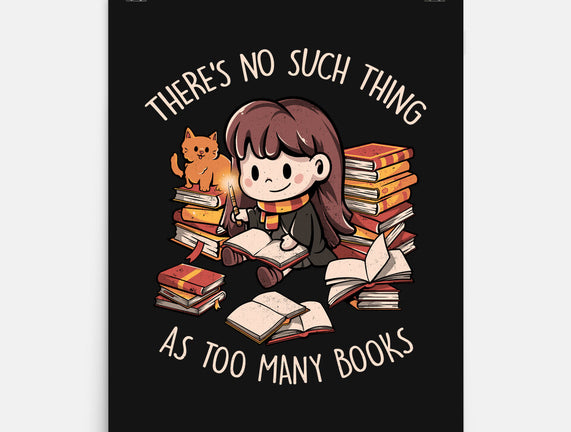 No Such Thing As Too Many Books