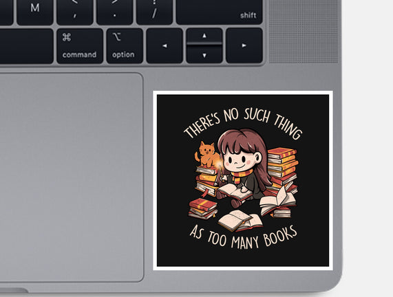 No Such Thing As Too Many Books