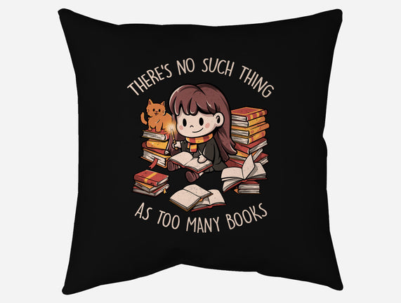 No Such Thing As Too Many Books
