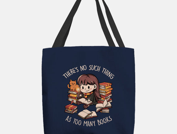 No Such Thing As Too Many Books