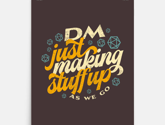 DM Making Stuff Up