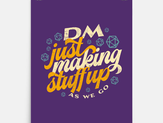DM Making Stuff Up