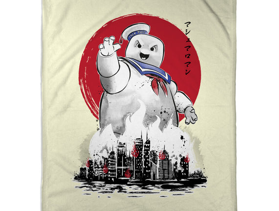 Marshmallow Man Sumi-E