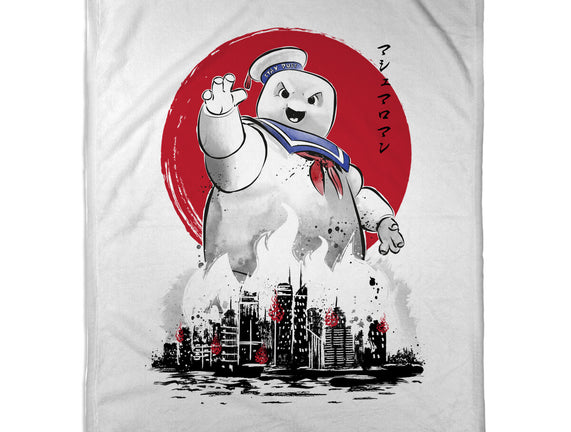 Marshmallow Man Sumi-E