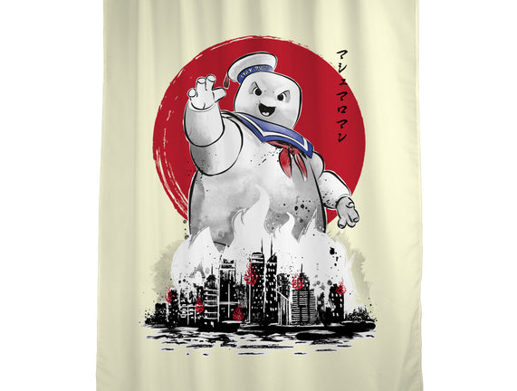 Marshmallow Man Sumi-E