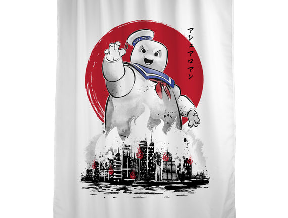 Marshmallow Man Sumi-E