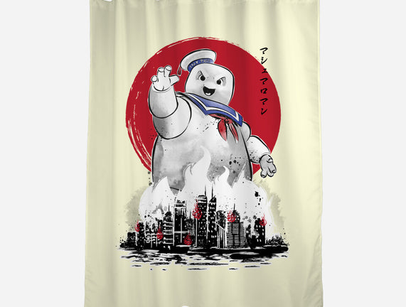 Marshmallow Man Sumi-E