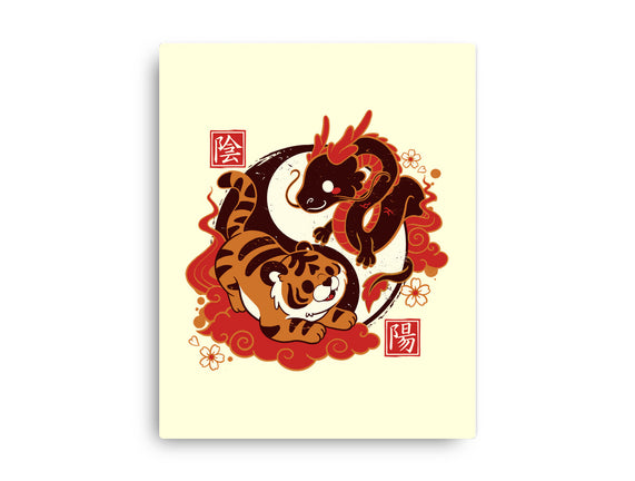 Yin And Yang Tiger Dragon