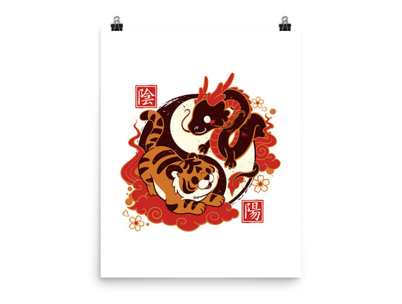 Yin And Yang Tiger Dragon