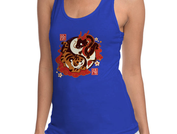Yin And Yang Tiger Dragon