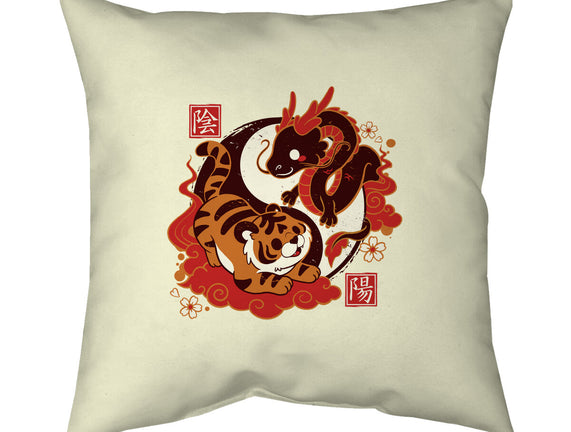 Yin And Yang Tiger Dragon