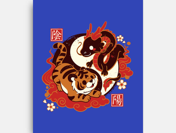 Yin And Yang Tiger Dragon