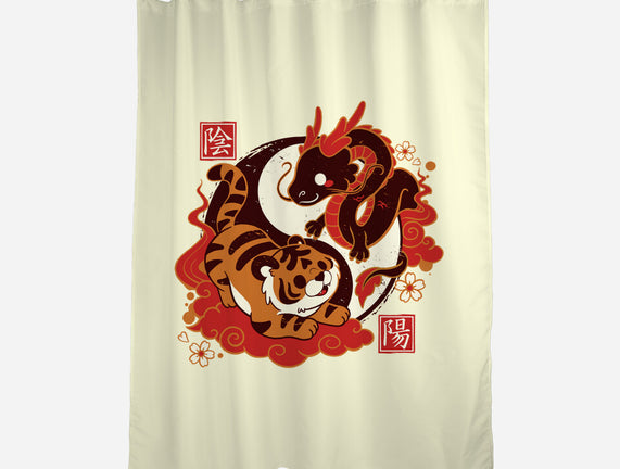 Yin And Yang Tiger Dragon