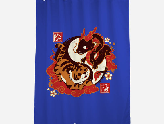 Yin And Yang Tiger Dragon