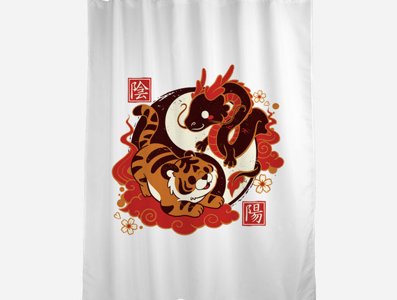 Yin And Yang Tiger Dragon