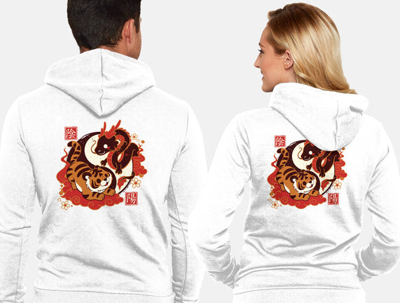 Yin And Yang Tiger Dragon