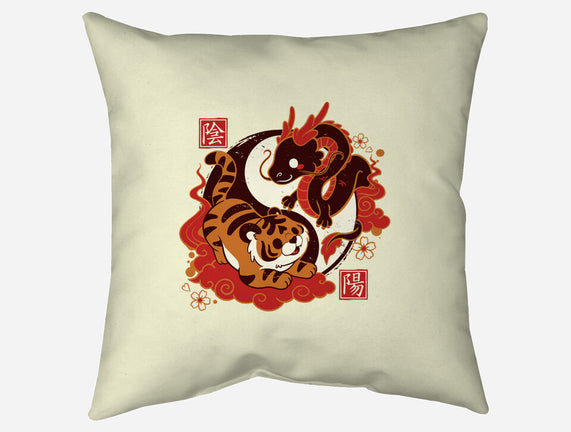 Yin And Yang Tiger Dragon