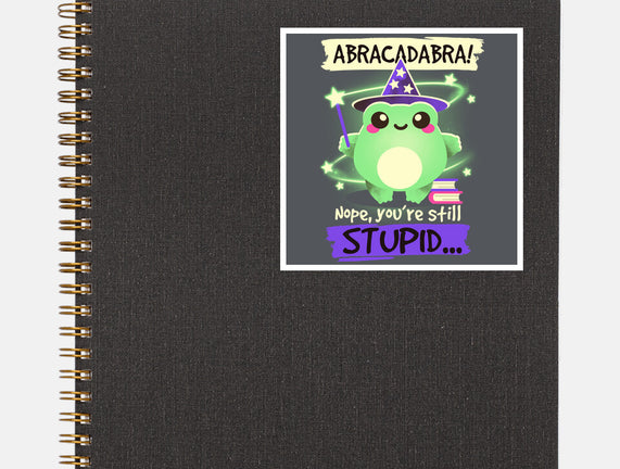 Abracadabra Frog