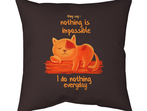 I Do Nothing Every Day