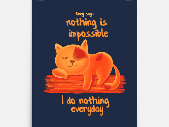 I Do Nothing Every Day