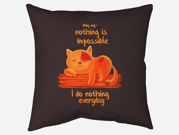 I Do Nothing Every Day
