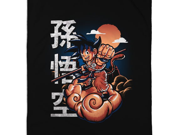 Goku In The Golden Cloud