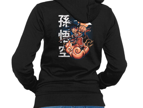Goku In The Golden Cloud