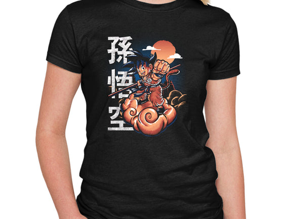 Goku In The Golden Cloud