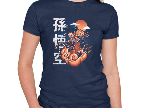 Goku In The Golden Cloud