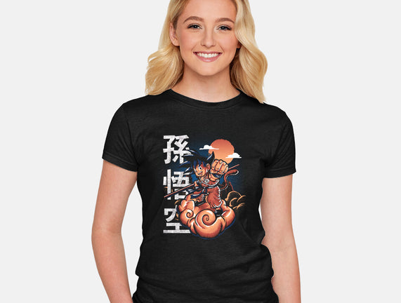 Goku In The Golden Cloud