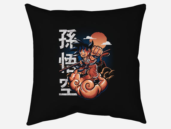Goku In The Golden Cloud