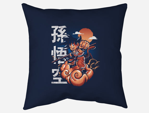 Goku In The Golden Cloud