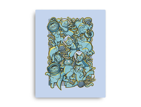 Cats In The Sea