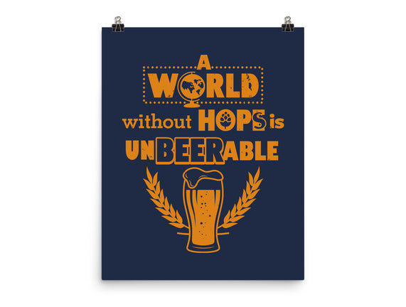 A World Without Hops