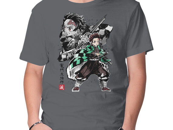 Slayer Tanjiro Sumi-E