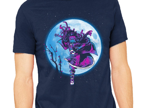 Nezuko Under The Moon