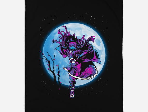 Nezuko Under The Moon