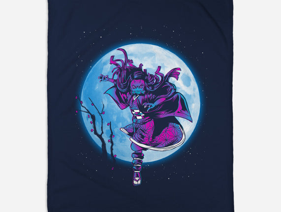 Nezuko Under The Moon