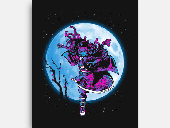 Nezuko Under The Moon