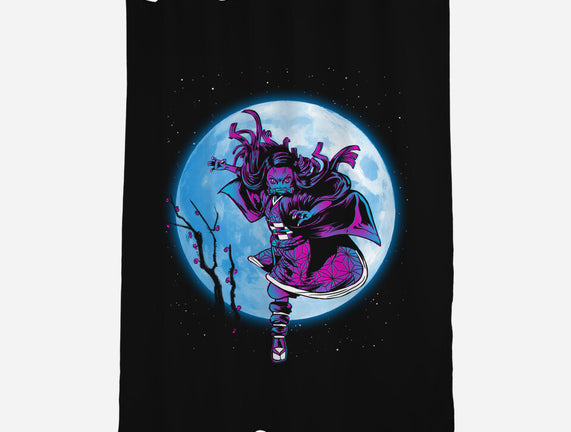 Nezuko Under The Moon