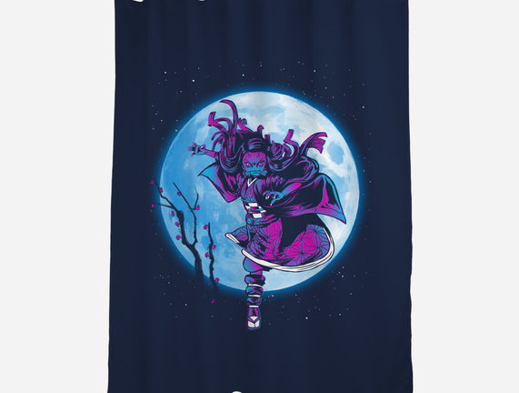 Nezuko Under The Moon