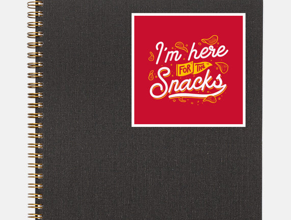 Here For The Snacks