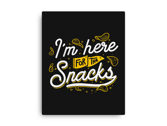 Here For The Snacks