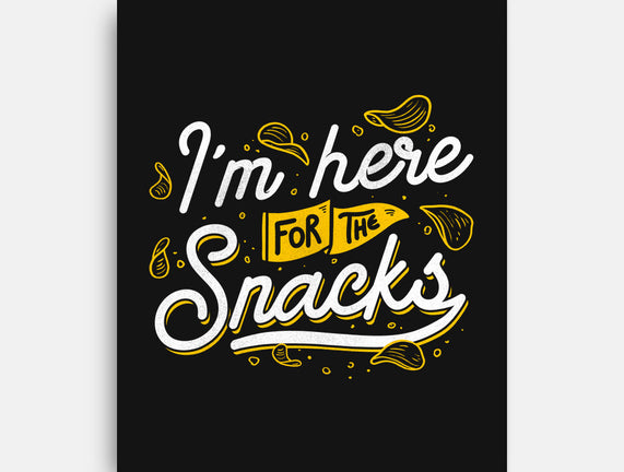 Here For The Snacks