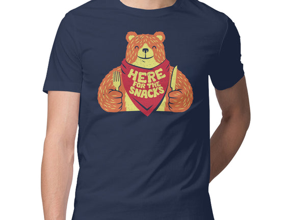 Here For The Snacks Bear