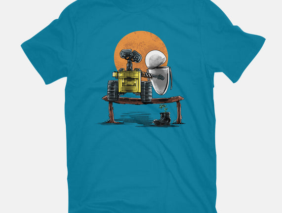 Robots Gazing At The Moon