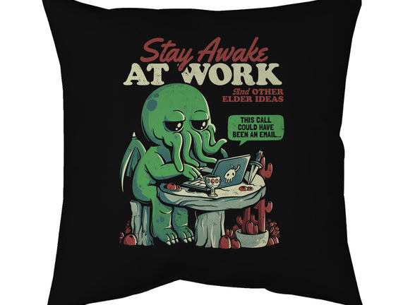 Stay Awake At Work